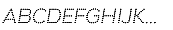 Signage Bold Italic Font UPPERCASE