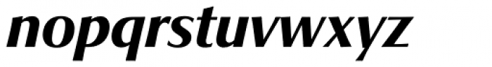Signata BQ Medium Italic Font LOWERCASE