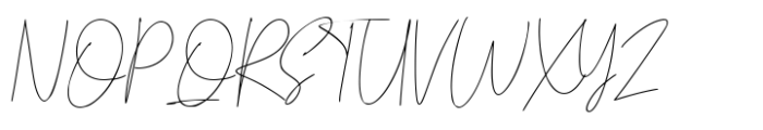 Signature Austine Regular Font UPPERCASE