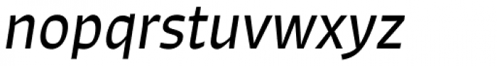 Signo Italic Font LOWERCASE
