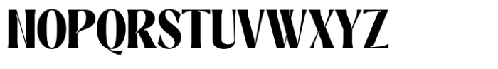 Signora Classica Black Condensed Font UPPERCASE