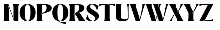 Signora Classica Black Font UPPERCASE