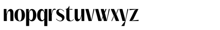 Signora Classica Bold Condensed Sans Font LOWERCASE