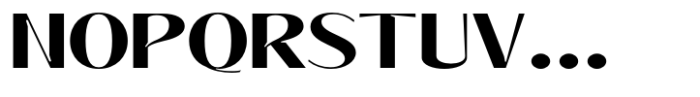 Signora Classica Bold Expanded Sans Font UPPERCASE