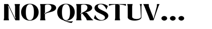 Signora Classica Bold Expanded Font UPPERCASE