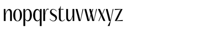 Signora Classica Condensed Sans Font LOWERCASE