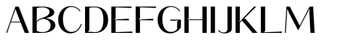 Signora Classica Expanded Sans Font UPPERCASE