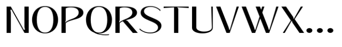 Signora Classica Expanded Sans Font UPPERCASE