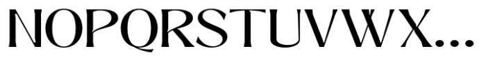 Signora Classica Expanded Font UPPERCASE