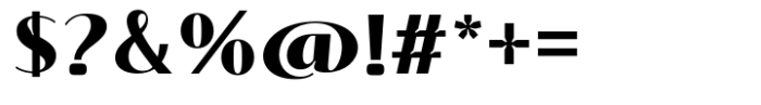 Signora Classica Extra Bold Sans Font OTHER CHARS