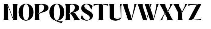Signora Classica Extra Bold Font UPPERCASE