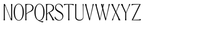 Signora Classica Extra Light Condensed Font UPPERCASE