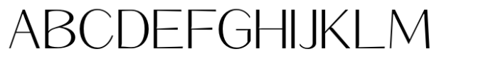 Signora Classica Extra Light Expanded Sans Font UPPERCASE