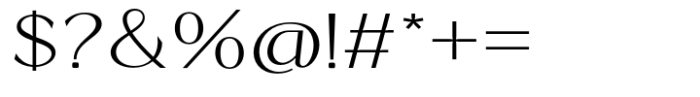 Signora Classica Extra Light Expanded Font OTHER CHARS
