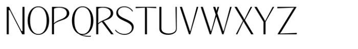 Signora Classica Extra Light Sans Font UPPERCASE