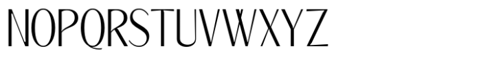 Signora Classica Light Condensed Sans Font UPPERCASE