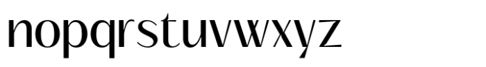 Signora Classica Regular Sans Font LOWERCASE