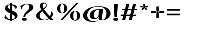 Signora Classica Semi Bold Expanded Font OTHER CHARS