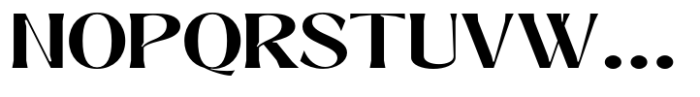 Signora Classica Semi Bold Expanded Font UPPERCASE
