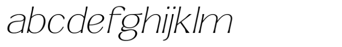 Signora Classica Thin Expanded Slant FONT