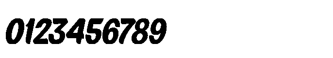 Signpaint Corporate Black Slanted Font OTHER CHARS