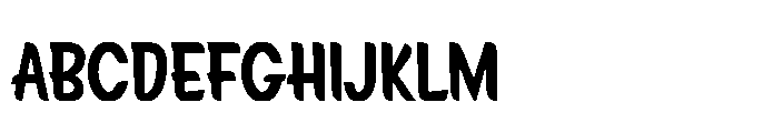 Signpaint Corporate Bold Font UPPERCASE
