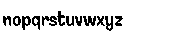 Signpaint Corporate Bold Font LOWERCASE