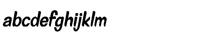 Signpaint Corporate Semibold Slanted FONT