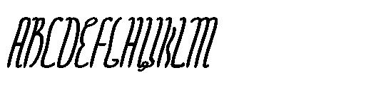 Signum Regis Bold Italic Font UPPERCASE