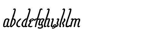 Signum Regis Bold Italic FONT