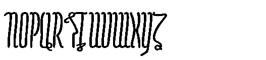 Signum Regis Bold Font UPPERCASE