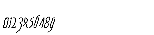 Signum Regis Italic Font OTHER CHARS