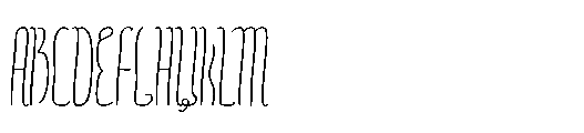 Signum Regis Light Font UPPERCASE
