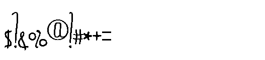Signum Regis Regular Font OTHER CHARS