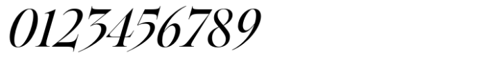 Sigurd Regular Italic Font OTHER CHARS