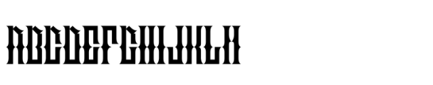 Sikstu Font UPPERCASE