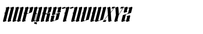 Silakins Italic Font UPPERCASE