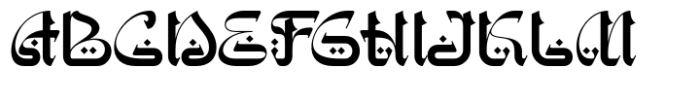 Silaturahmi Font UPPERCASE