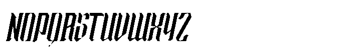 Silent Blade Font UPPERCASE