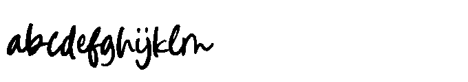 Silent Diary FONT