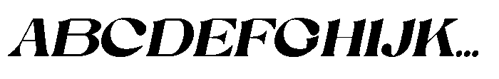 Silent Elegance Italic Font UPPERCASE