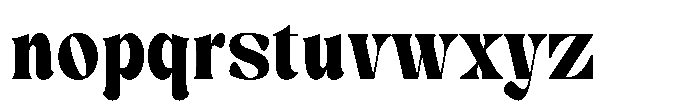 Silent Elegance Regular Font LOWERCASE
