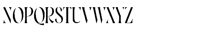 Silent Gingers Regular Font UPPERCASE