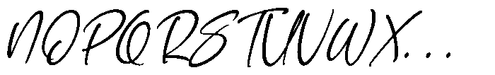 Silent Joy Italic Font UPPERCASE