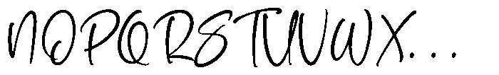 Silent Joy Regular Font UPPERCASE
