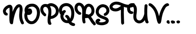 Silent Jumper Font UPPERCASE