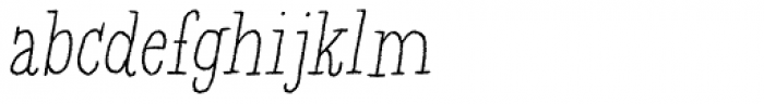 Silent Treatment Italic Font LOWERCASE