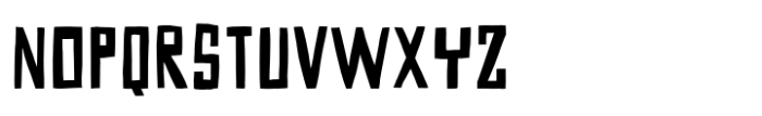 Silent Waste Regular Font LOWERCASE