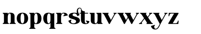 Silenta Vintage Regular Font LOWERCASE