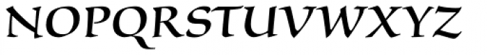 Silentium Pro Roman II Font UPPERCASE